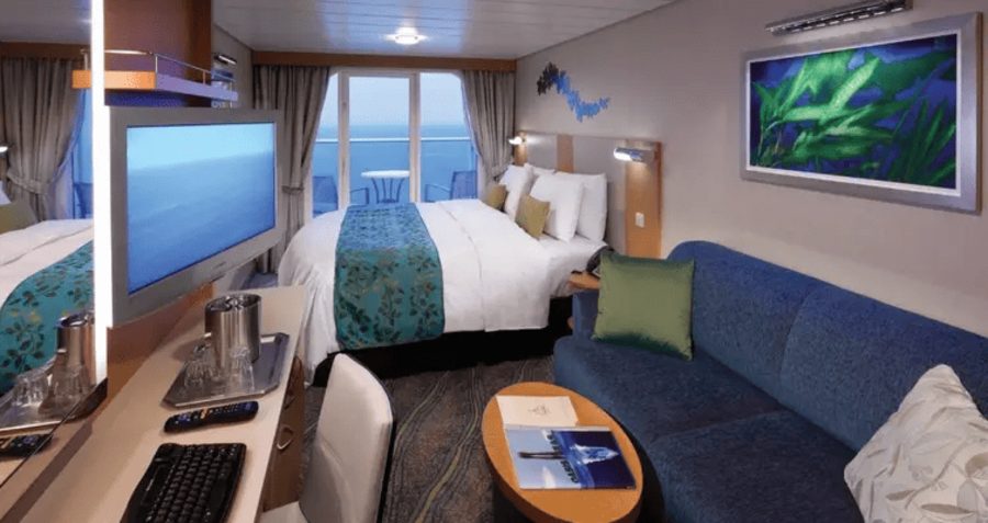Каюта с балконом (Balcony) на Ovation of the Seas