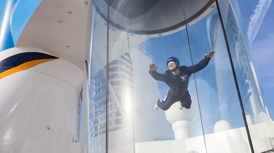 Симулятор полёта RipCord by iFly на Ovation of the Seas
