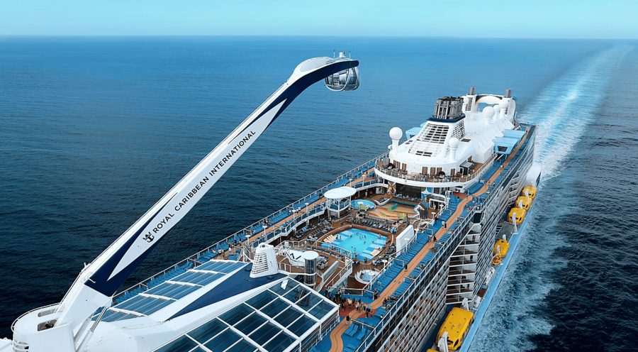 Капсула-обозрение North Star над Ovation of the Seas