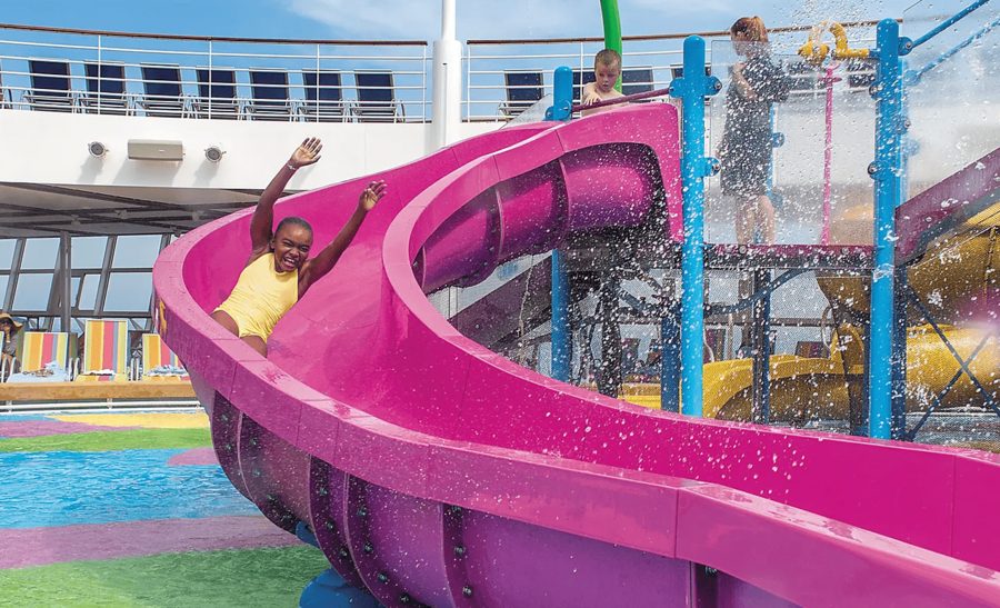 Детский аквапарк Splashaway Bay на Ovation of the Seas